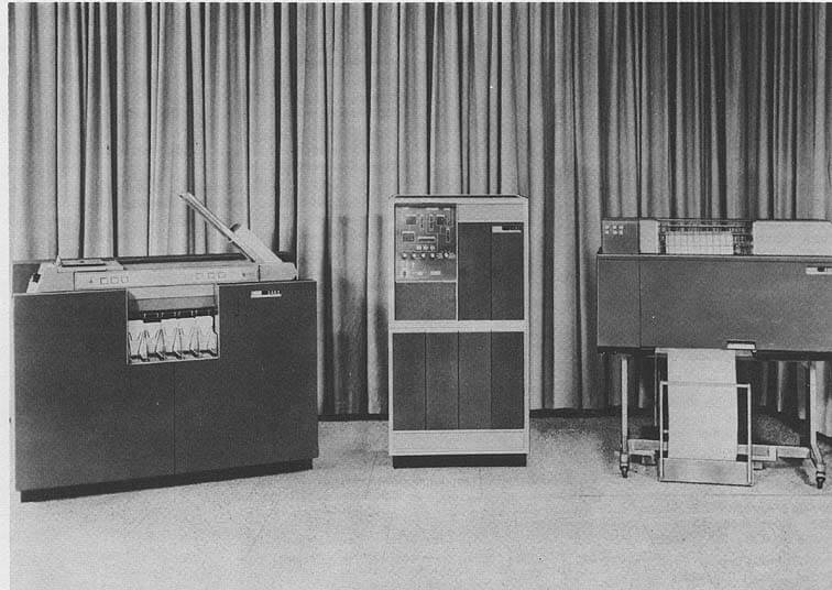 IBM-1401, a second generation mainframe computer